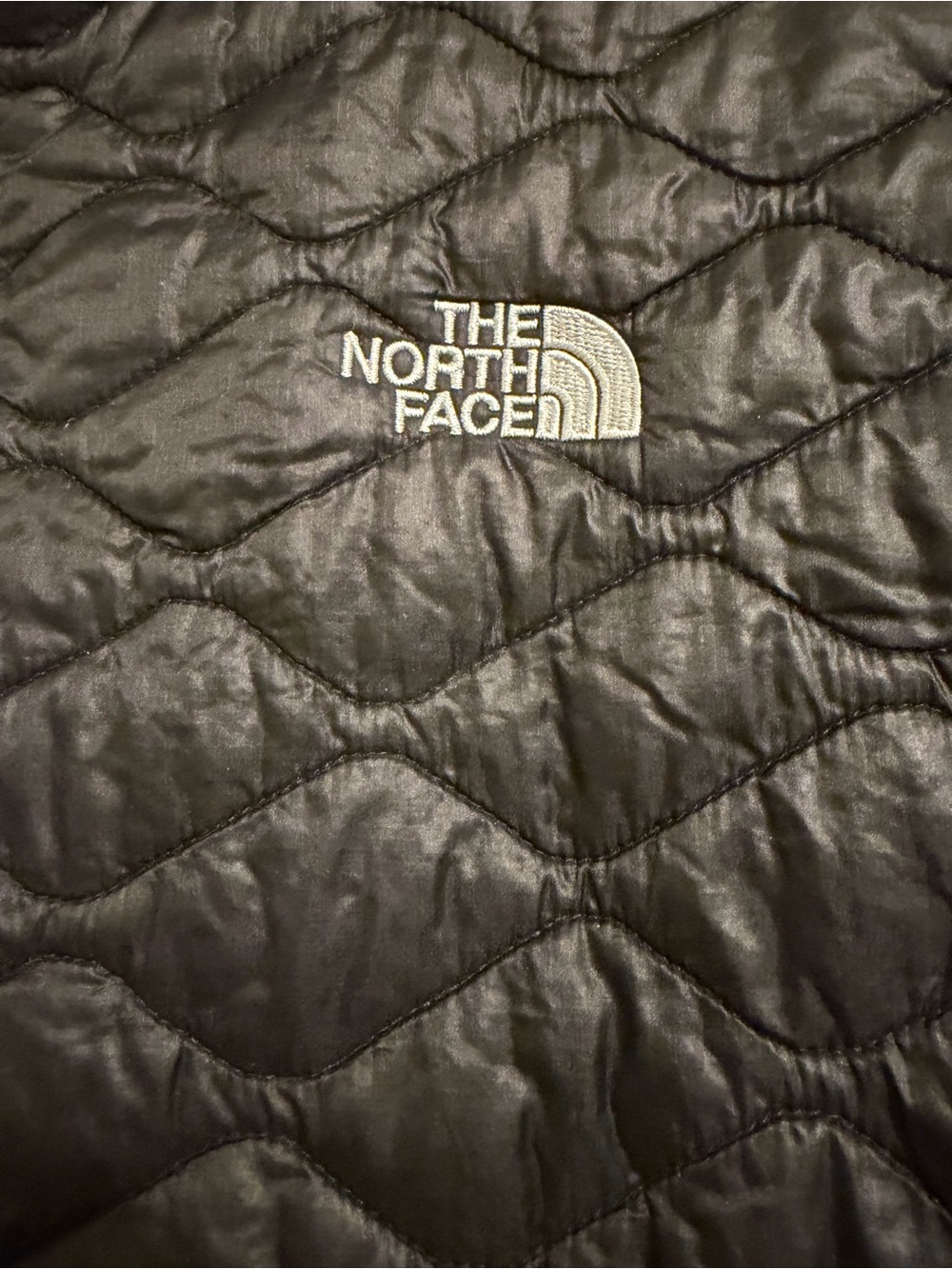 The North Face Black Quilted Insulated Vest - Picture 3 of 6